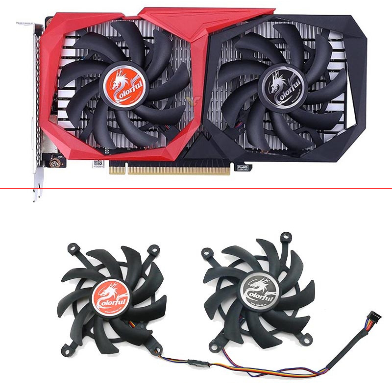 Rtx 4080 Super 16Gb - 2 szt. Nowy wentylator chłodzący 85MM