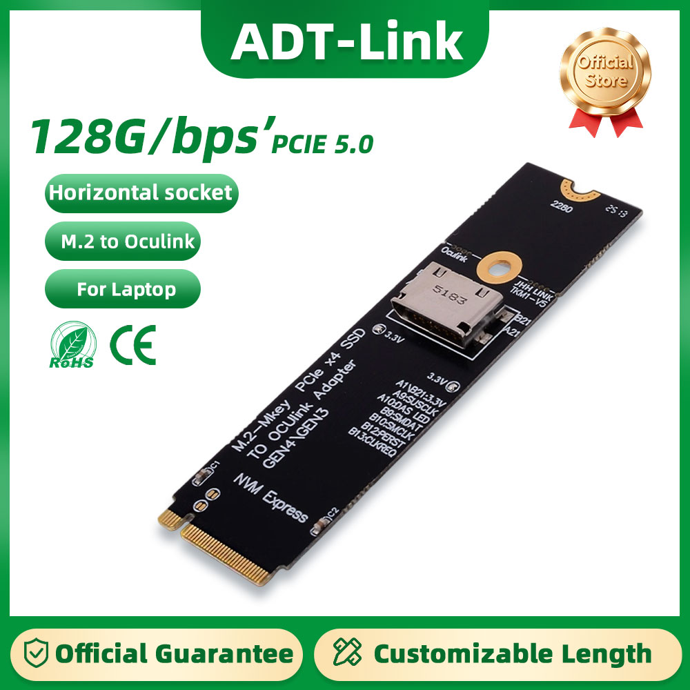 Oculink Egpu Dock Graphics Card - Karta rozszerzeń ADT-Link PCIe 5.0 X4