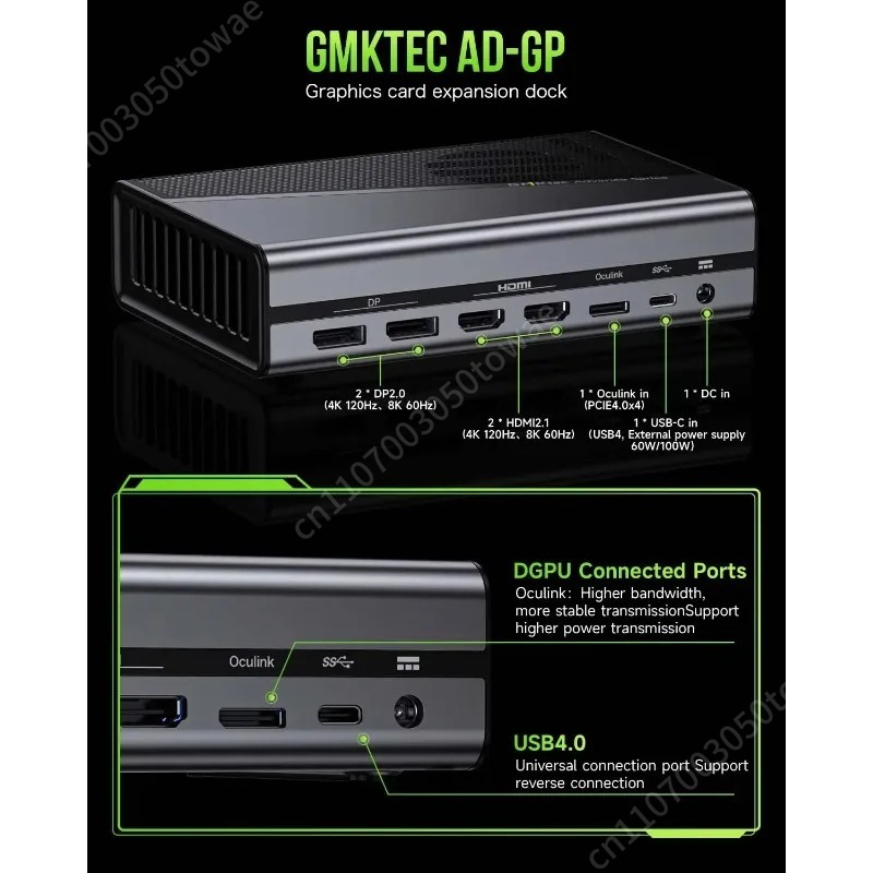 Stacja dokująca OcuLink do zew – Oculink Egpu Dock Graphics Card recenzja i cena
