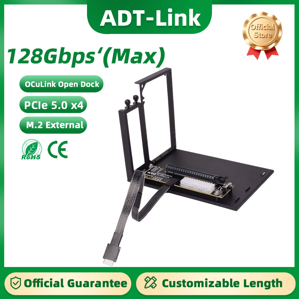 ADT-Link PCIe 5.0 K993G OcuLin – Oculink Egpu Dock Graphics Card recenzja i cena