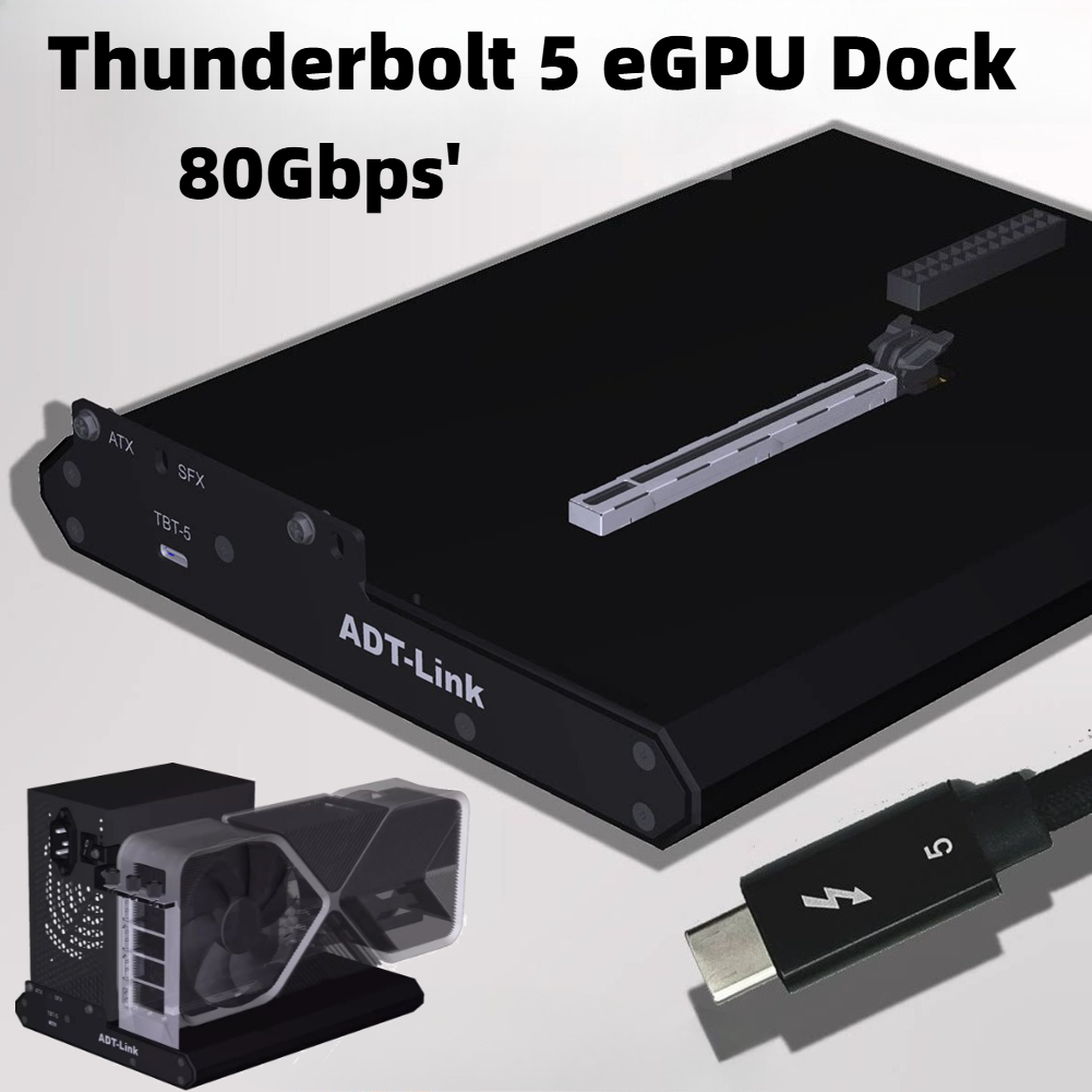 Stacja dokująca ADT Thunderbol – Thunderbolt 4 External Gpu Enclosure recenzja i cena